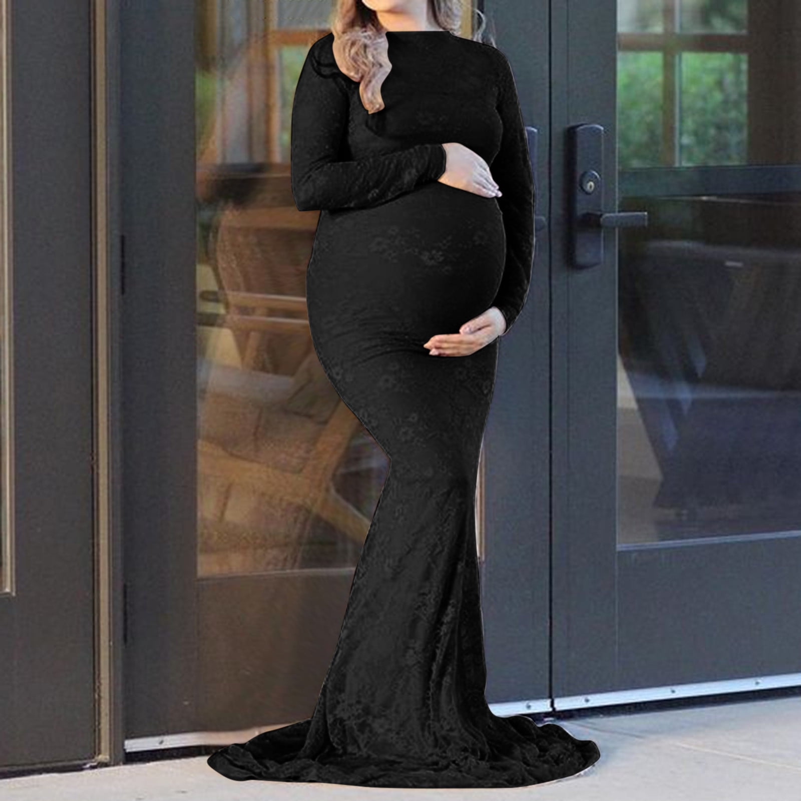 Freya Maternity Dress Short Black - Maternity Wedding Dresses, Evening Wear  and Party Clothes by Tiffany Rose US